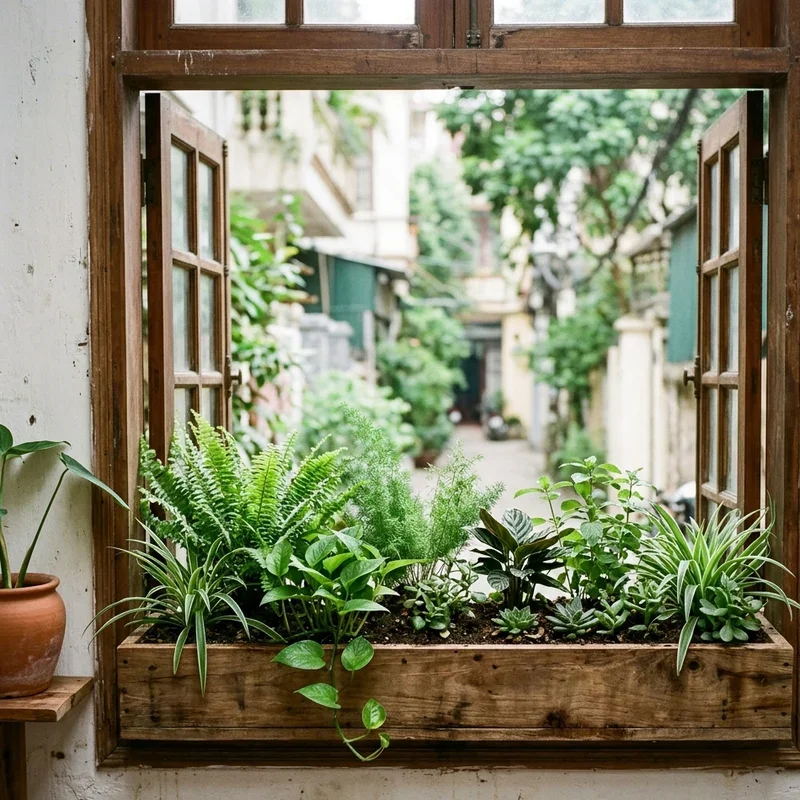 Indoor Window Garden Ideas