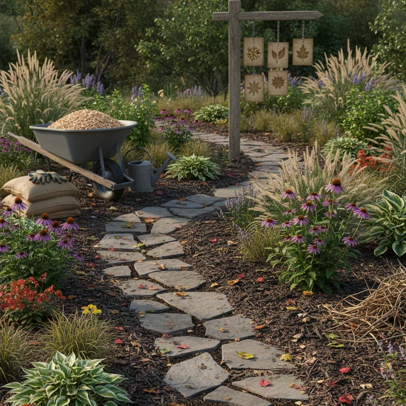 Wood Chip Garden Ideas