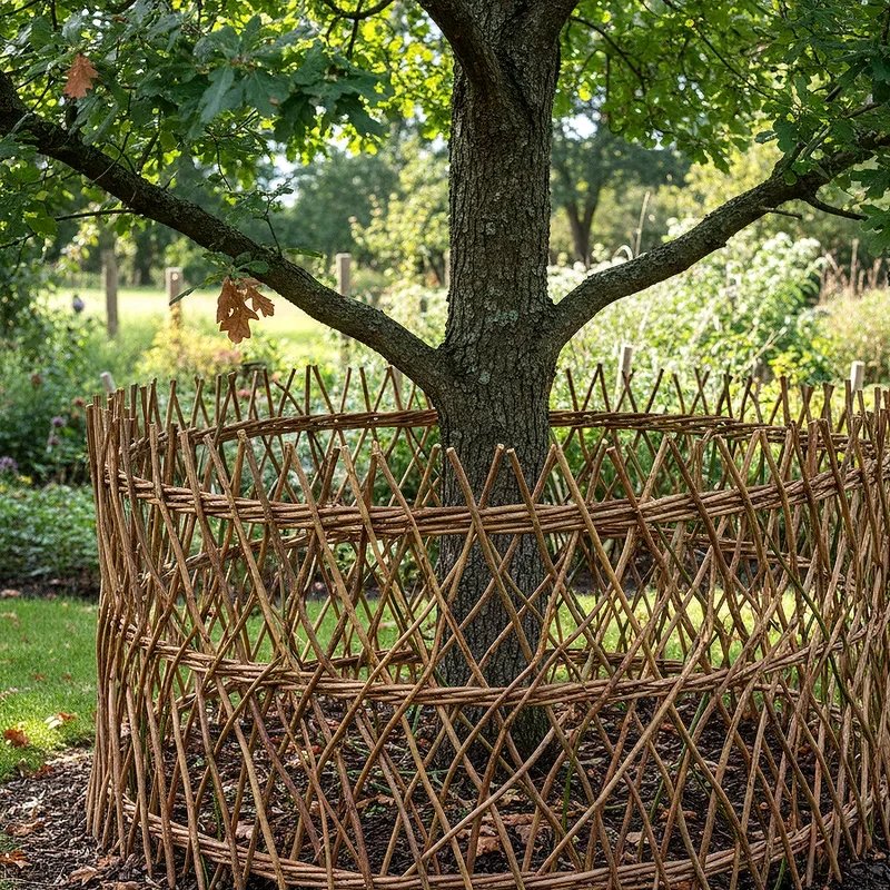 Fence Around Tree Ideas