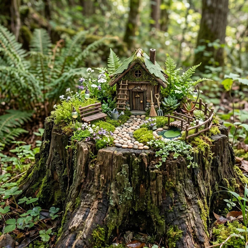 Old Tree Stump Ideas