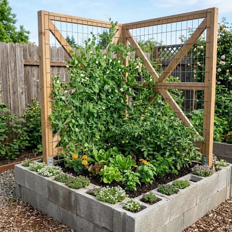 Cinder Block Garden Bed Ideas