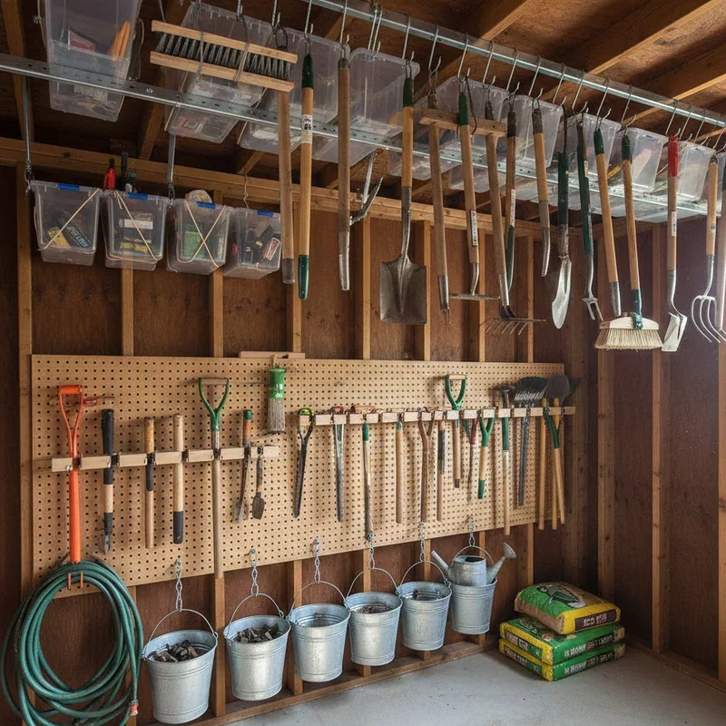 Garden Tool Organization Ideas
