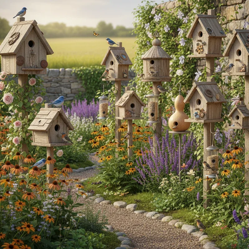 Birdhouse Garden Ideas