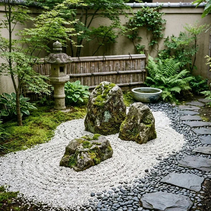 Small Pebble Garden Ideas