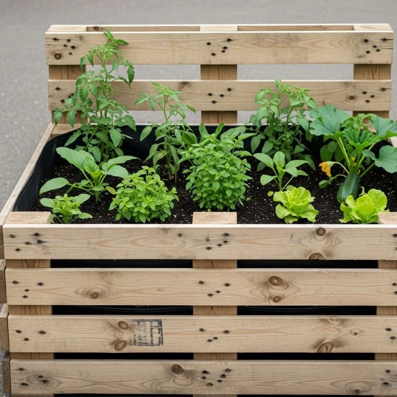 How to Build Raised Garden Beds From Pallets