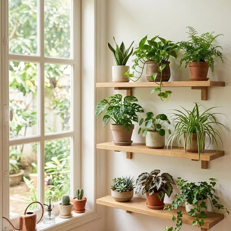 Indoor Window Garden Ideas
