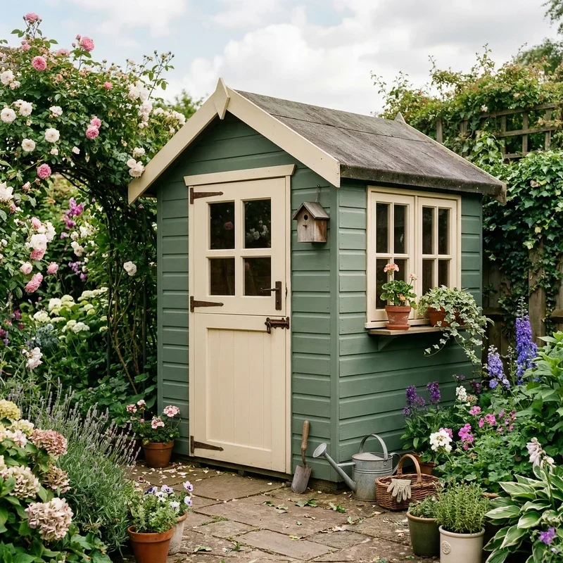 Garden Shed Paint Color Ideas