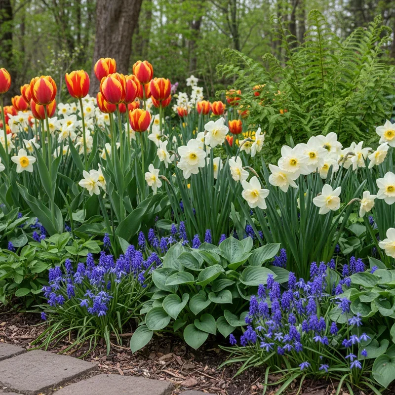 Tulip and Daffodil Garden Ideas