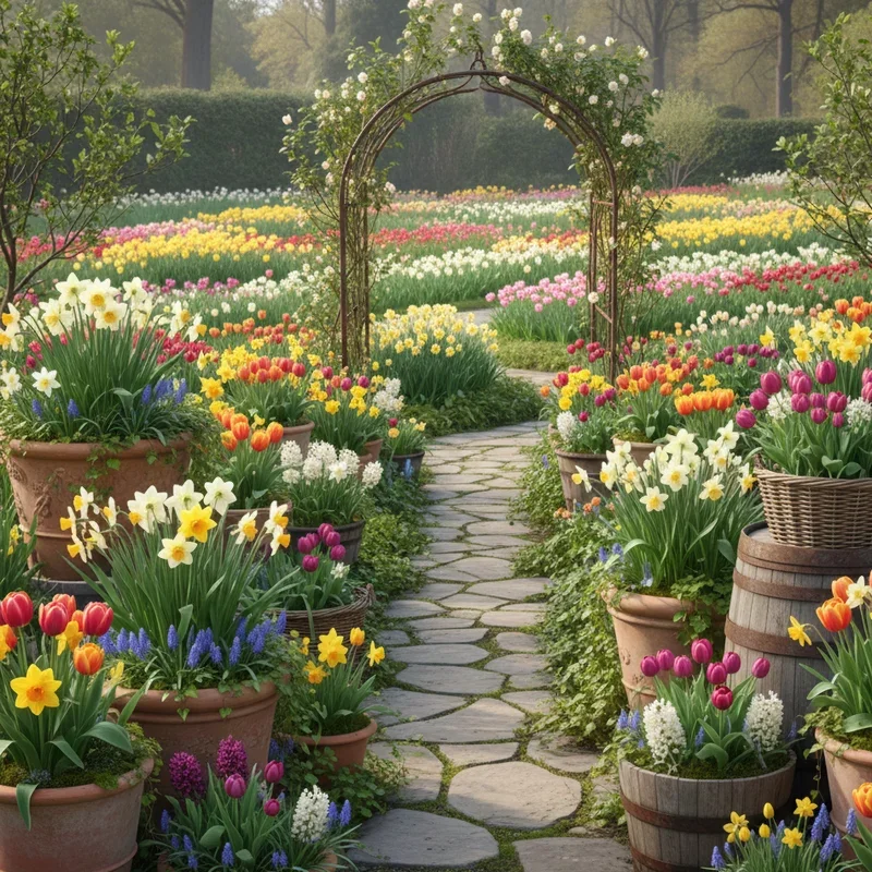 Tulip and Daffodil Garden Ideas