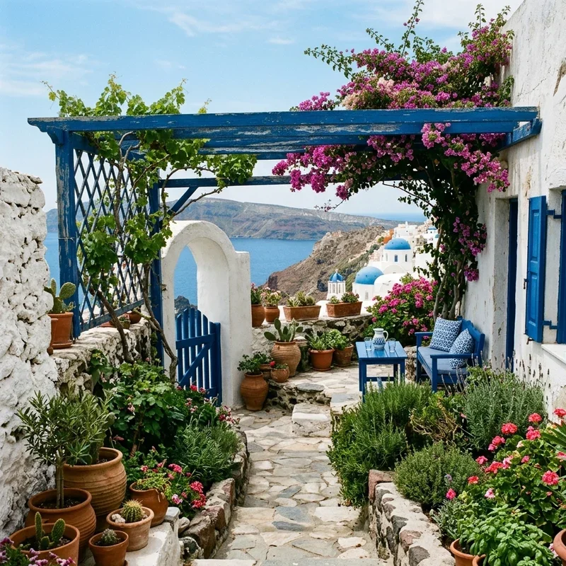 Greek Garden Ideas