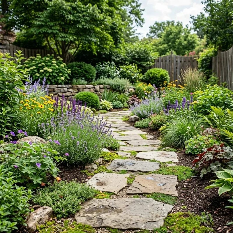 Flagstone Garden Ideas