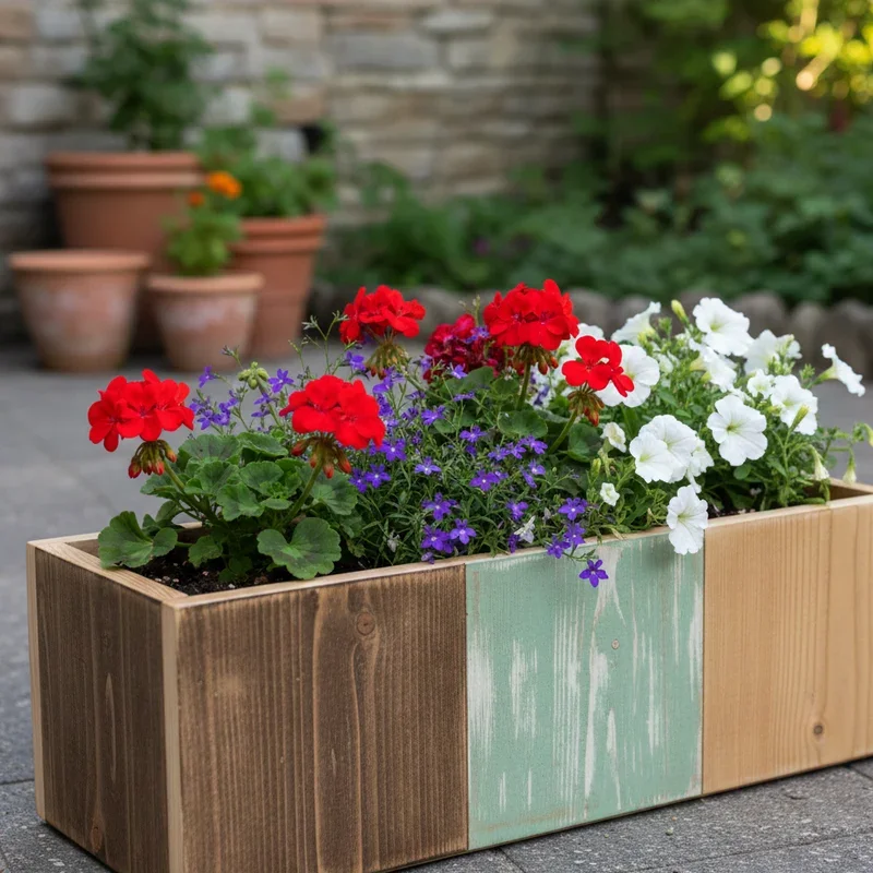 Wooden Flower Box Ideas