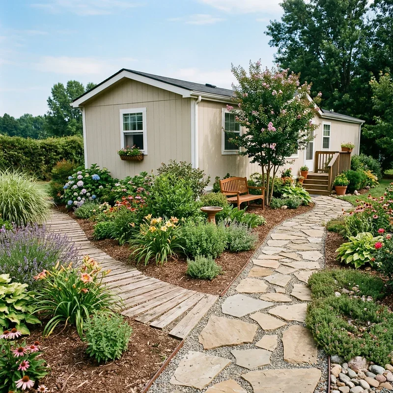 Mobile Home Garden Ideas