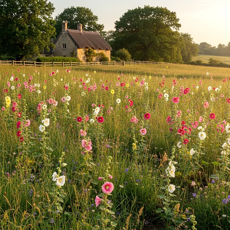 Hollyhock Garden Ideas