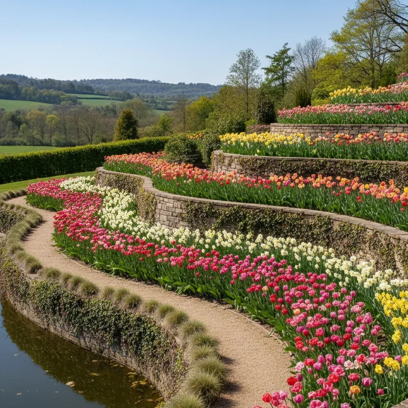 Tulip and Daffodil Garden Ideas