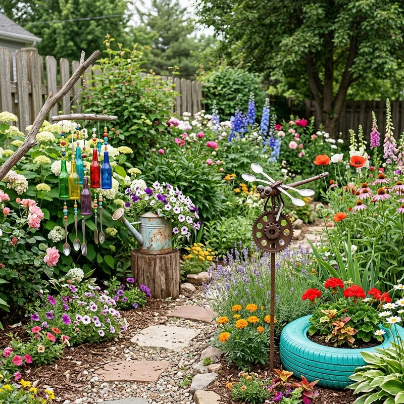 Flower Garden Decor Ideas