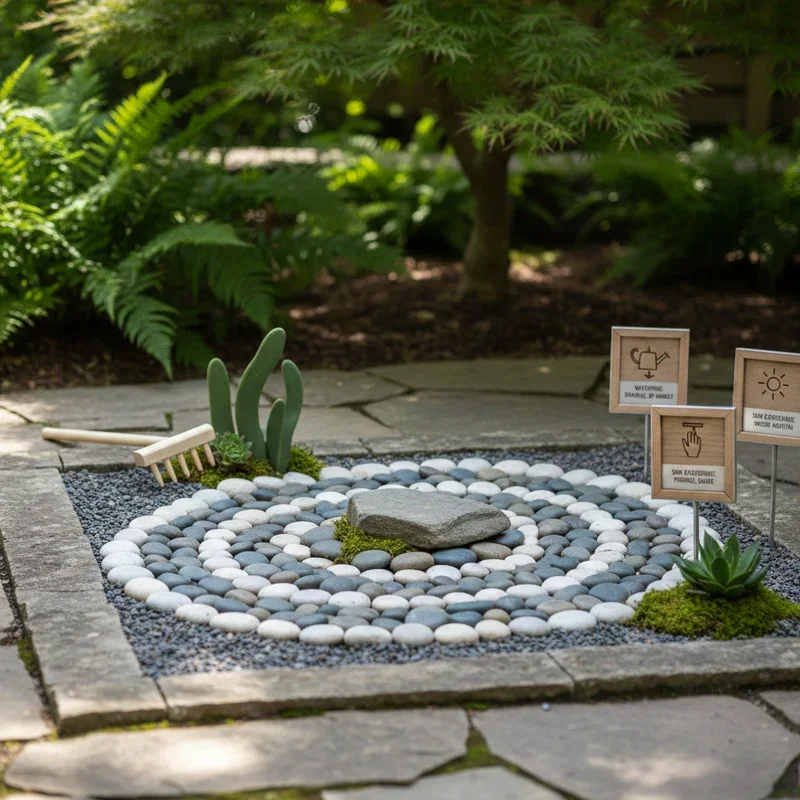 Small Pebble Garden Ideas