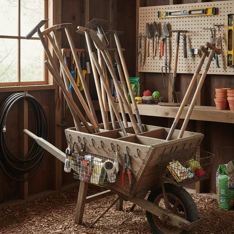 Garden Tool Organization Ideas