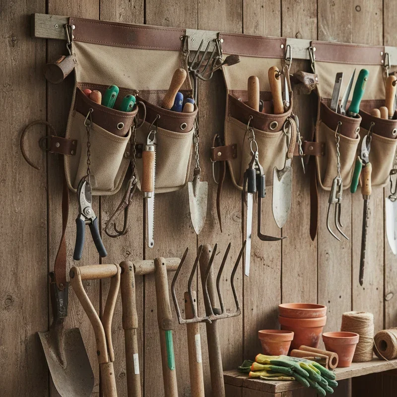 Garden Tool Organization Ideas