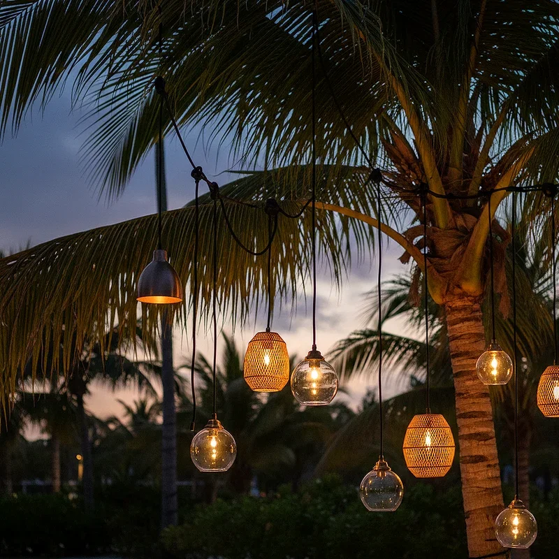 Palm Tree Lighting Ideas