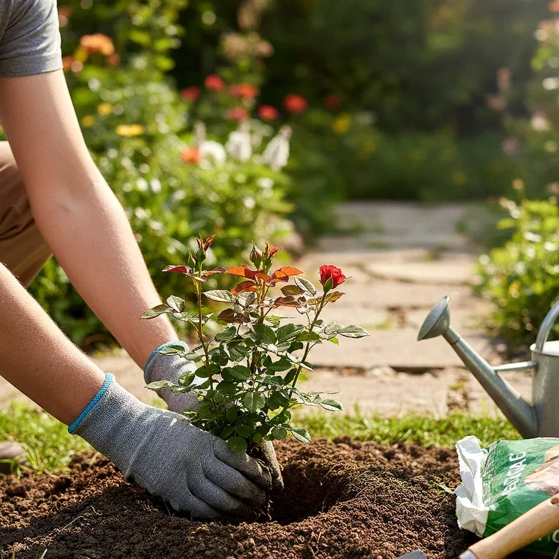 How to Plant a Rose Bush