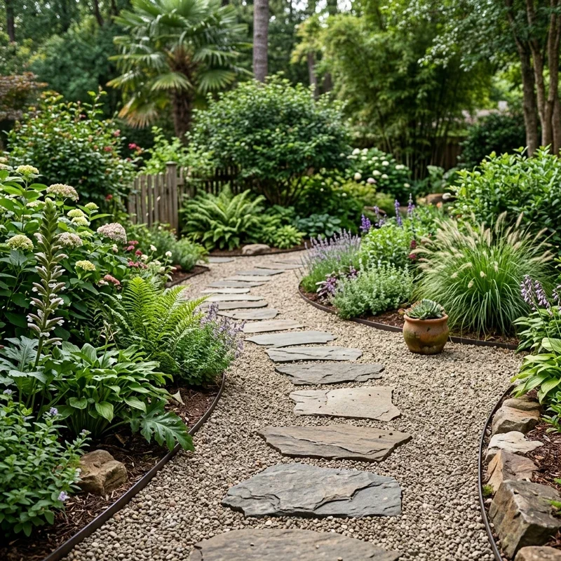 Flagstone Garden Ideas