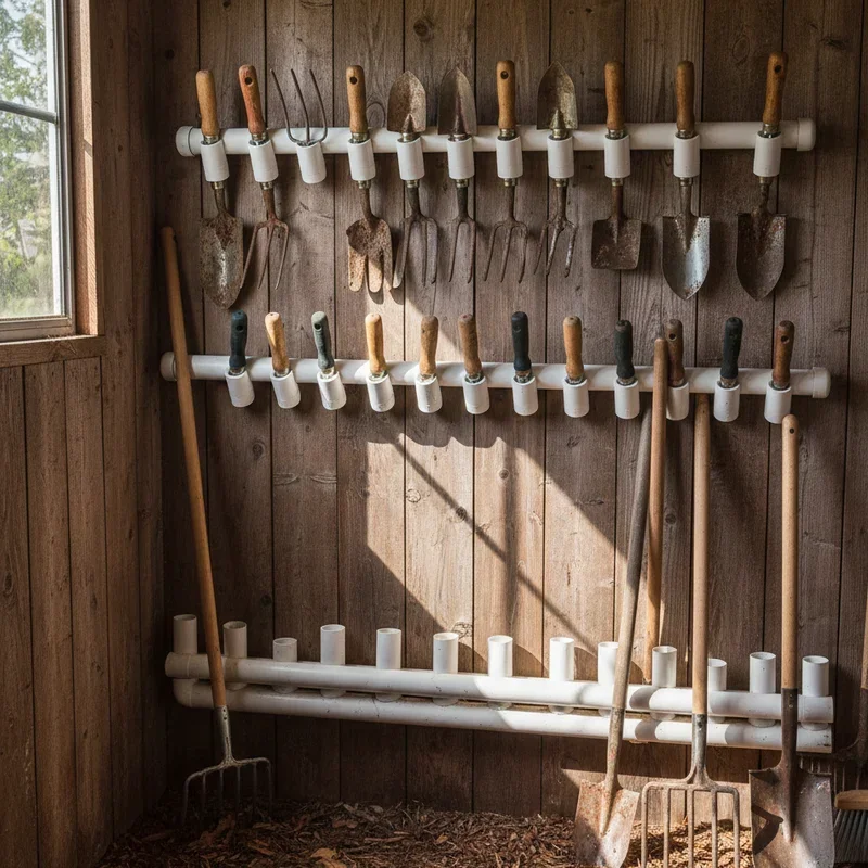 Garden Tool Organization Ideas