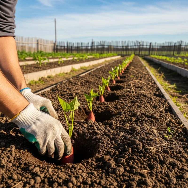 How to Plant Sweet Potatoes in Your Garden