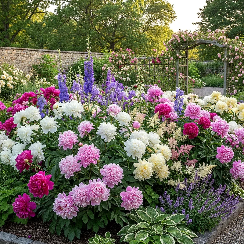 Peony Garden Design Ideas