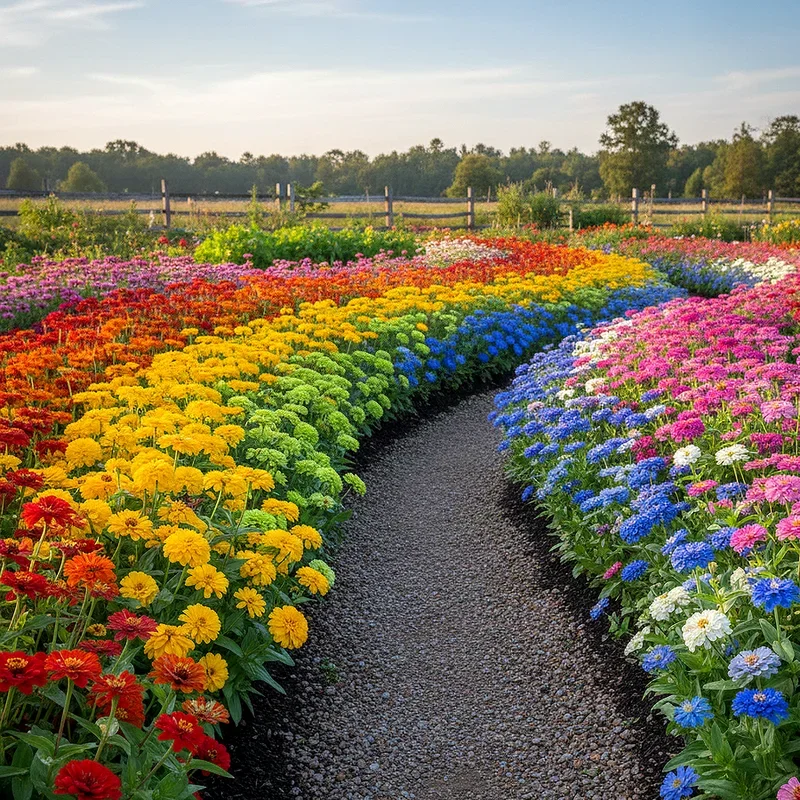 Zinnia Garden Ideas
