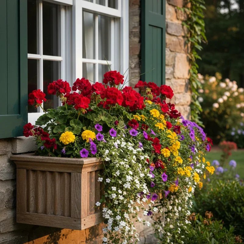 Wooden Flower Box Ideas