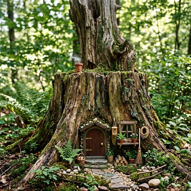 Old Tree Stump Ideas