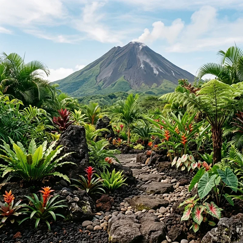 Lava Rock Garden Ideas