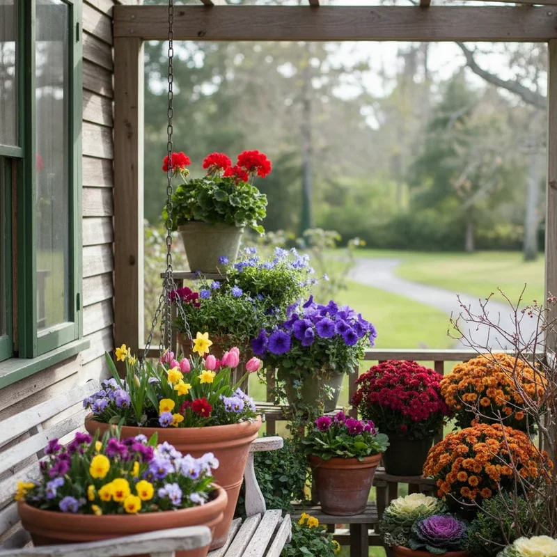 Porch Garden Ideas