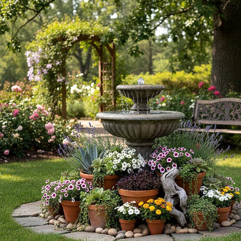 15 Garden Centerpiece Ideas to Elevate Outdoor Decor