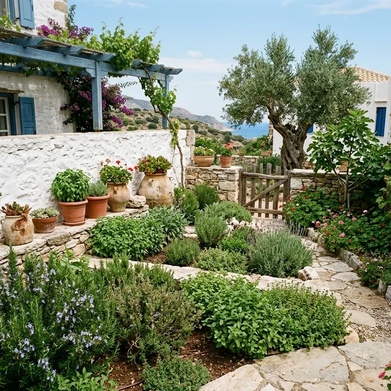 Greek Garden Ideas