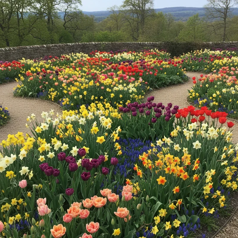 Tulip and Daffodil Garden Ideas