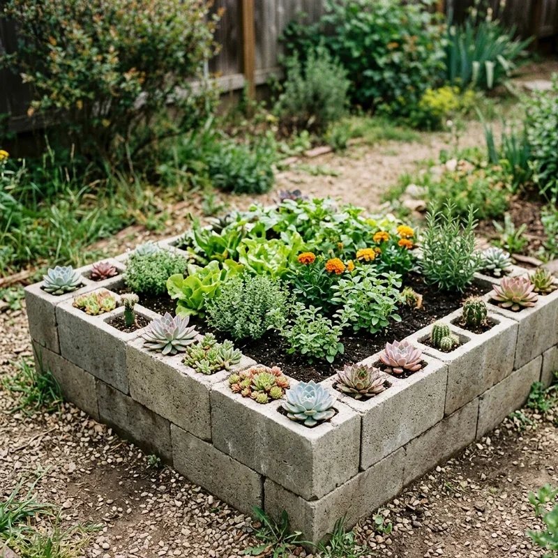 Cinder Block Garden Bed Ideas