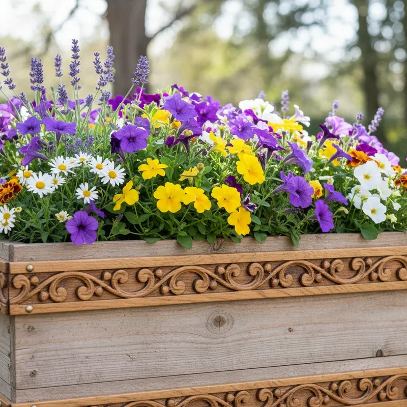 Wooden Flower Box Ideas