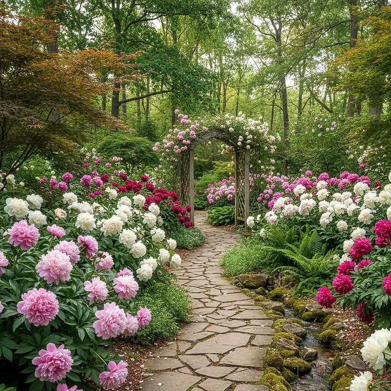 Peony Garden Design Ideas