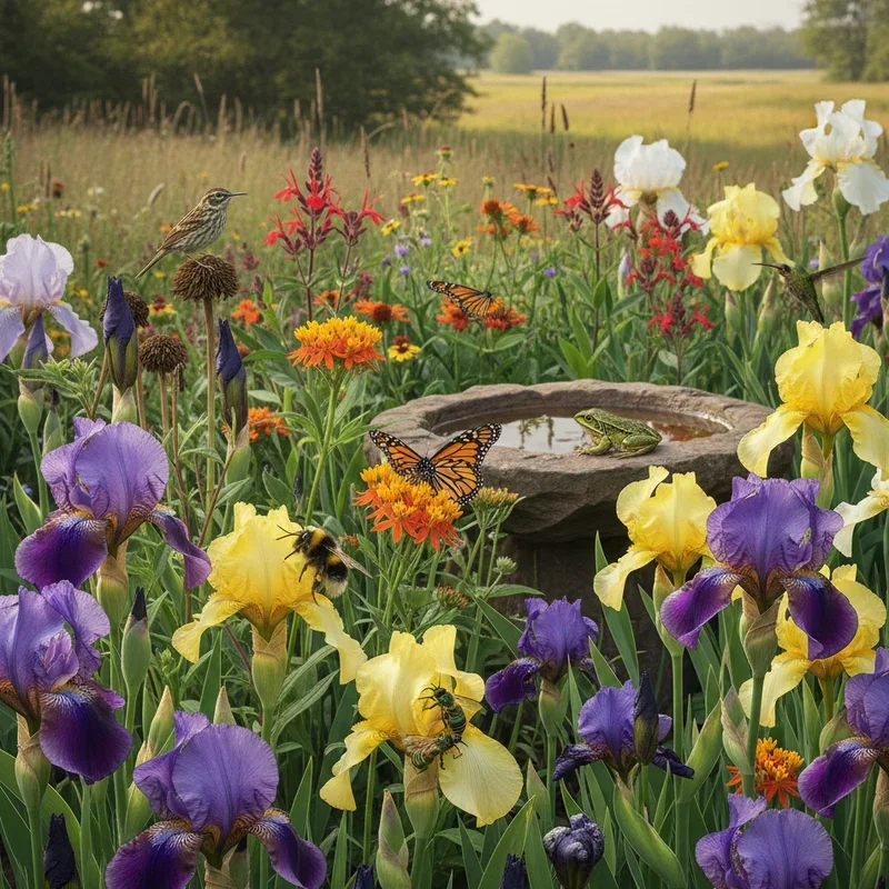 Iris Garden Ideas