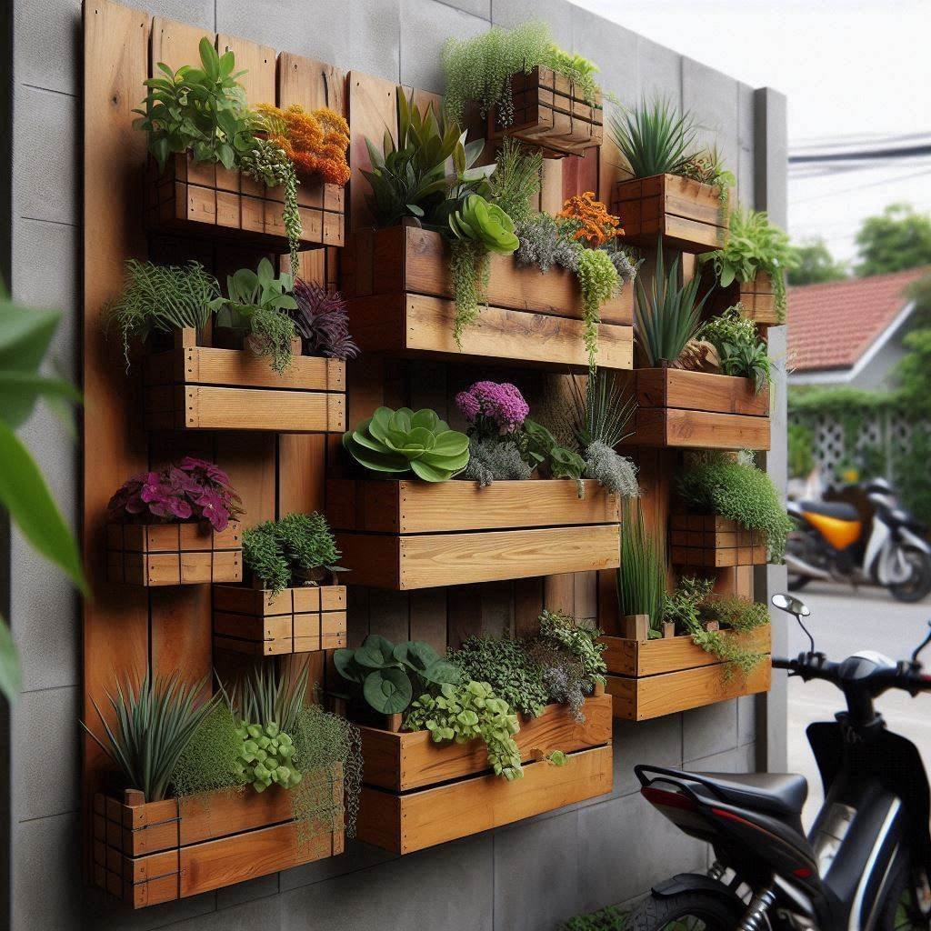 View of 15 Stylish Planter Box Ideas for Any Outdoor Space