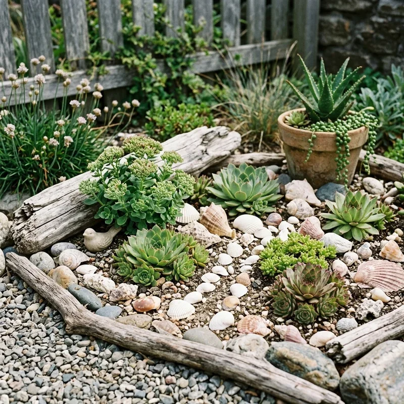 15 Seashell Garden Ideas for a Coastal and Creative Yard