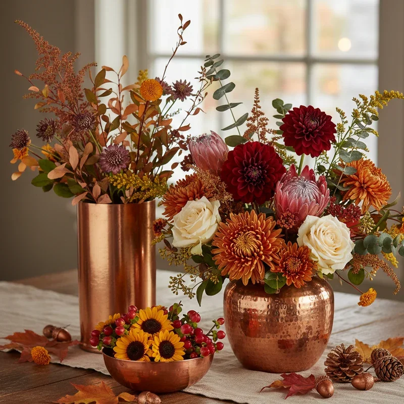 Fall Flower Arrangement Ideas