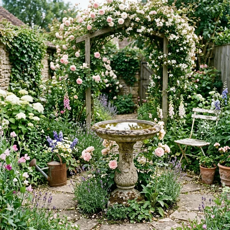 Romantic Shabby Chic Garden Ideas