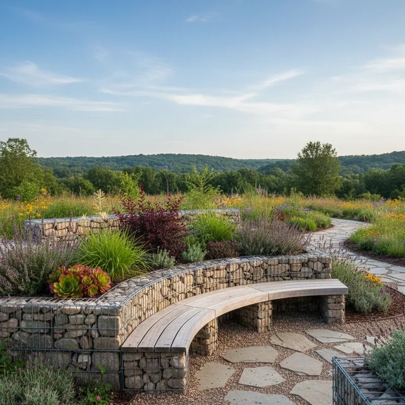 Gabion Garden Ideas