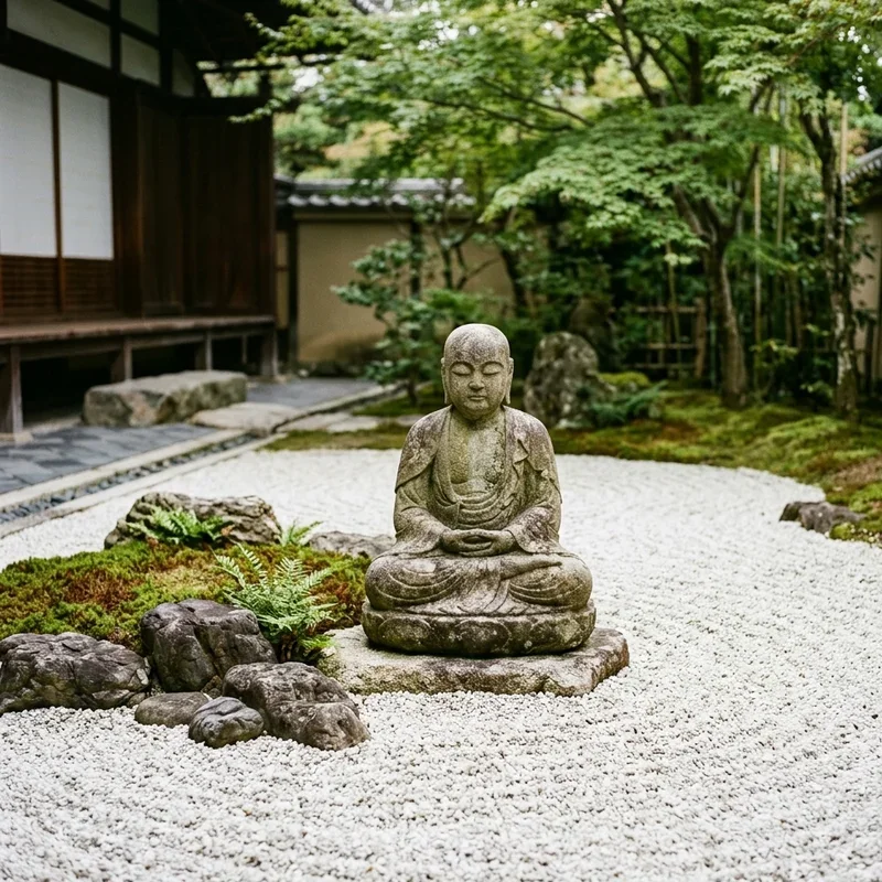 Zen Garden Statues Ideas