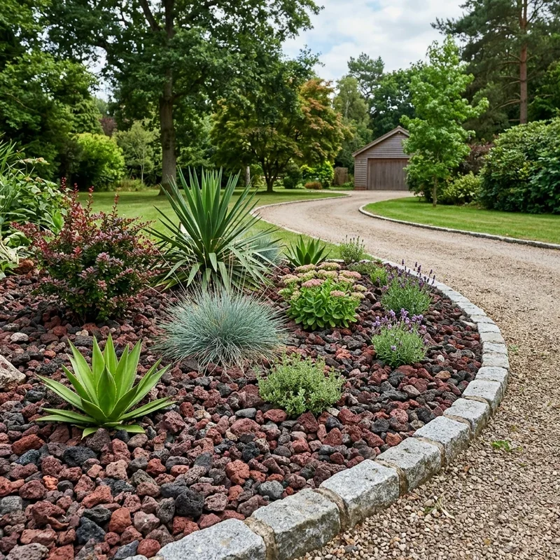 Lava Rock Garden Ideas