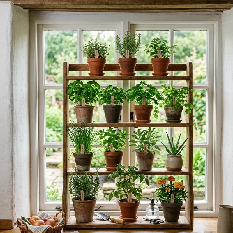 Kitchen Garden Window Ideas