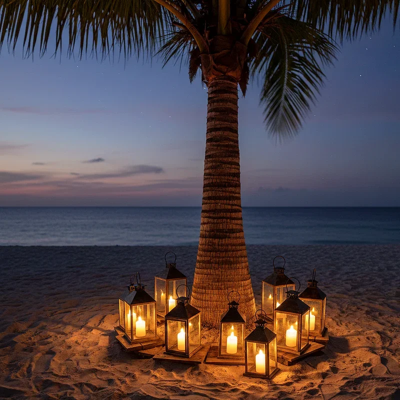 Palm Tree Lighting Ideas